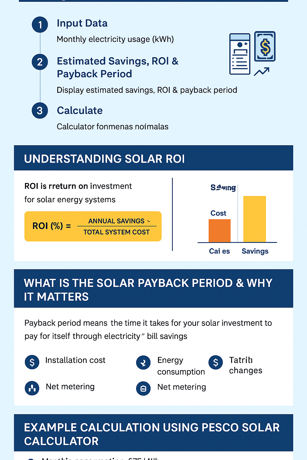 PESCO Solar Calculator
